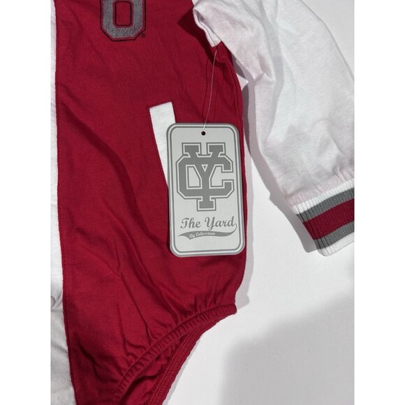 NEW Ohio State Buckeyes Colosseum One Piece Varsity Shirt Outfit Infant 6-12m - Picture 4 of 7